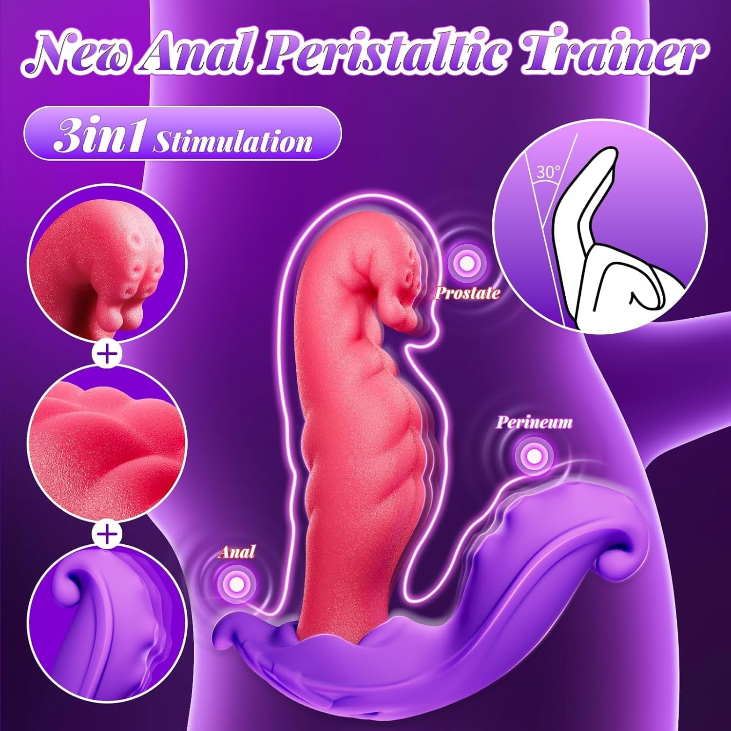 Butt Plug Vibrator Sex Toys