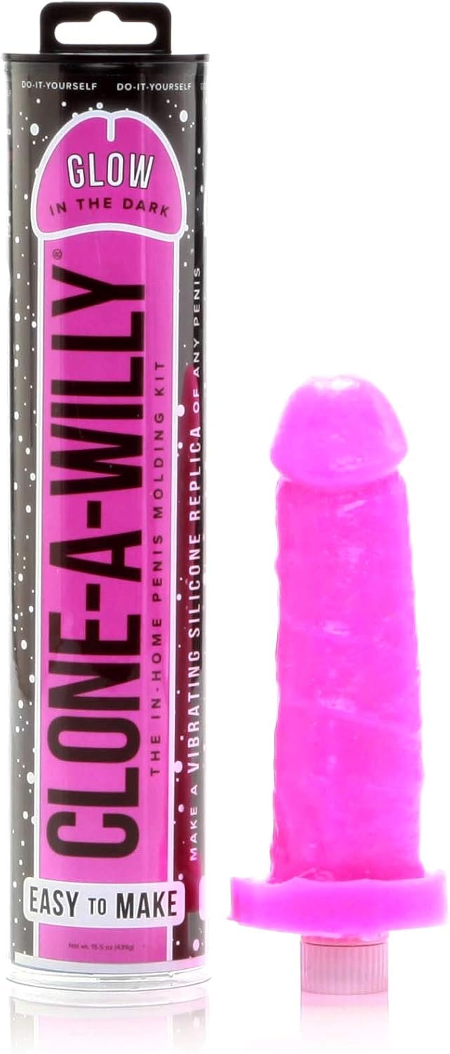 CLONE-A-WILLY - Silicone Penis Casting Kit for Glow In The Dark Dildo