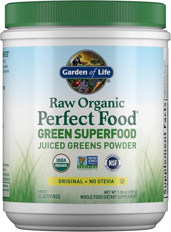 Garden of Life RAW Organic Perfect Food Greens Powder