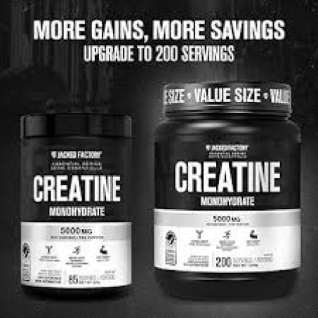 Jacked Factory Creatine Monohydrate Powder 1000g