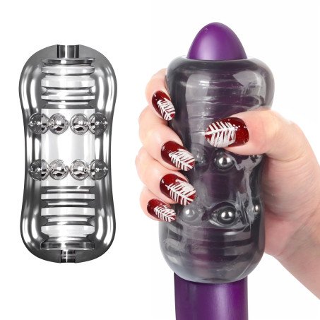 Manual Male Masturbators with 12 Extruded Beads in Pakistan