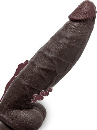12 Inch Huge Thick Big Black Dildo