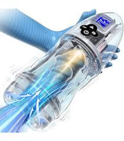 Male Masturbator Sex Toy Penis Stroker with 10 Vibrating