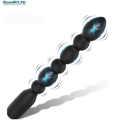Multi Speed Vibrating Anal Beads Butt Plug Adult