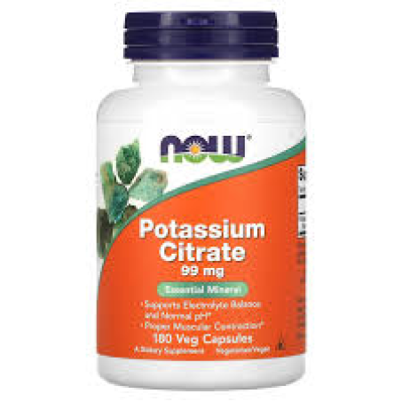 NOW Supplements, Potassium Citrate 99 mg