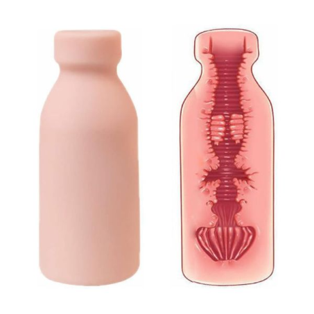 Milk Bottle Suction Masturbation Cup