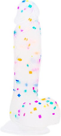 Realistic Clear Dildo for Beginners