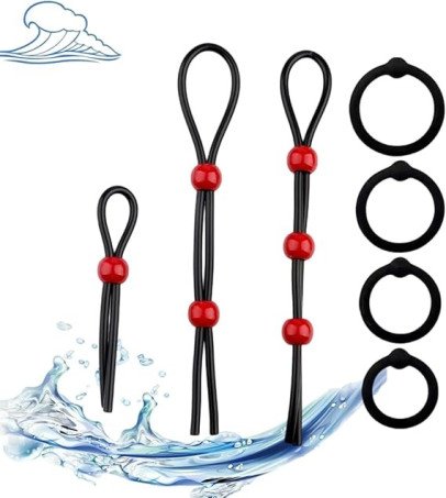 7 Pcs Silicone Men Sex Toy Adult Toys Price in Pakistan