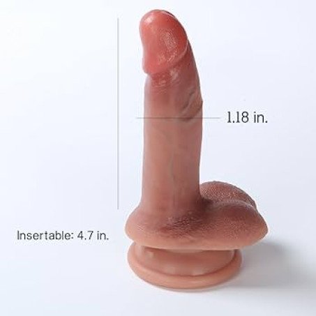 5 Inch Mini Small Dildo Soft and Thin Penis