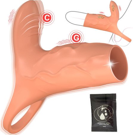 Vibrating Penis Sleeve Cock Ring With Clitoral Stimulator Price In Pakistan