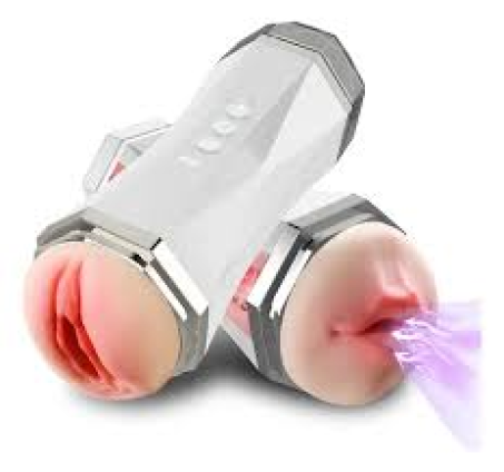 2 in 1 Pocket Masturbator with Suction