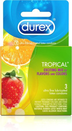 Durex Tropical Flavors Flavored Premium Condoms Price In Pakistan